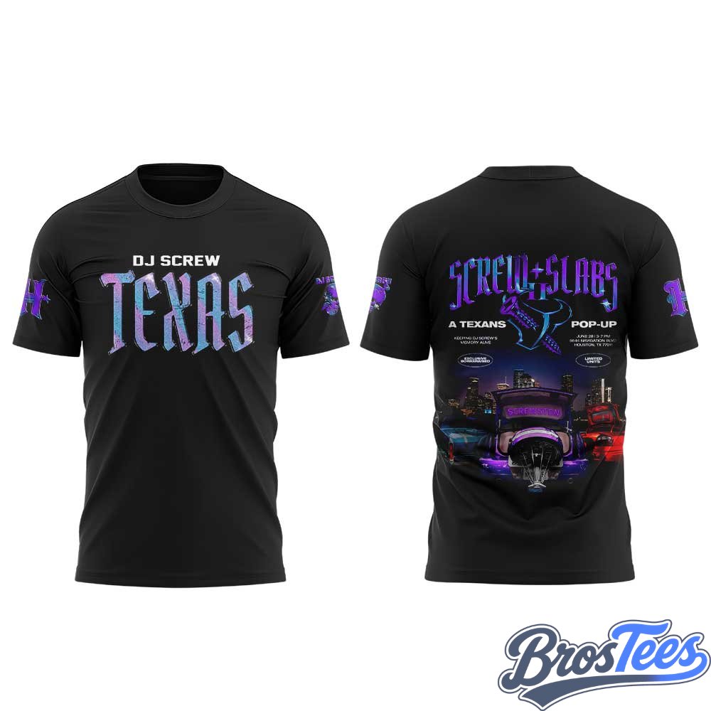Houston Texans DJ Screw Collection 2026 Shirt