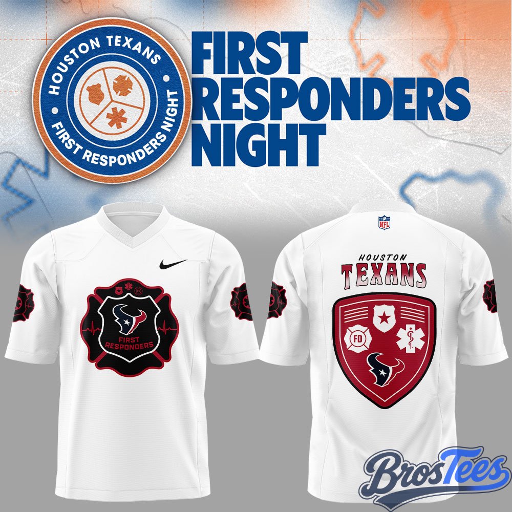 Houston Texans First Responders Night 2026 Football Jersey