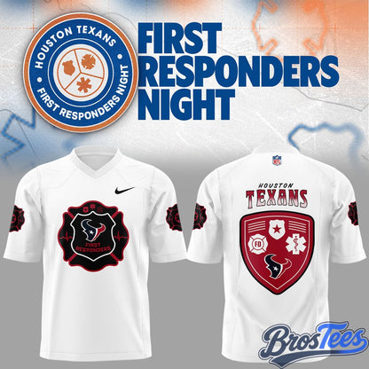 Houston Texans First Responders Night 2026 Football Jersey