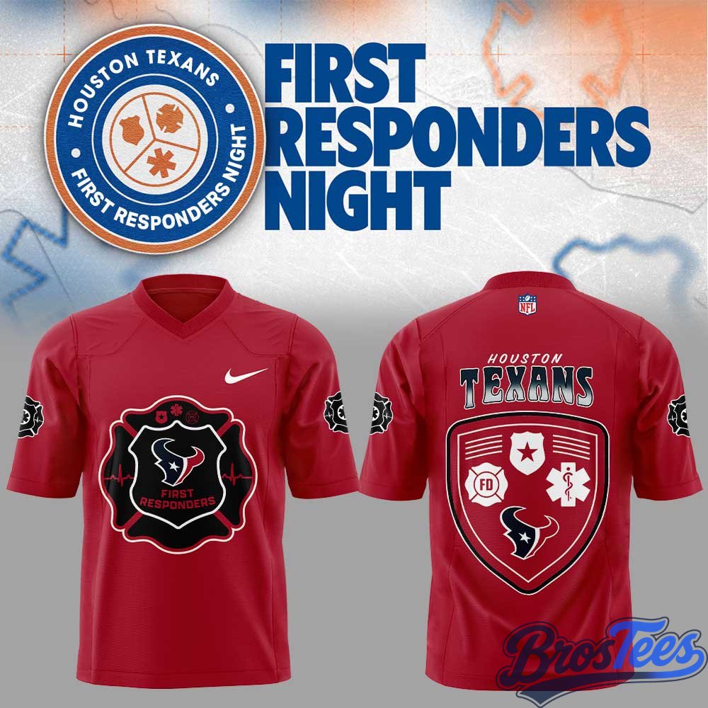 Houston Texans First Responders Night 2026 Football Jersey