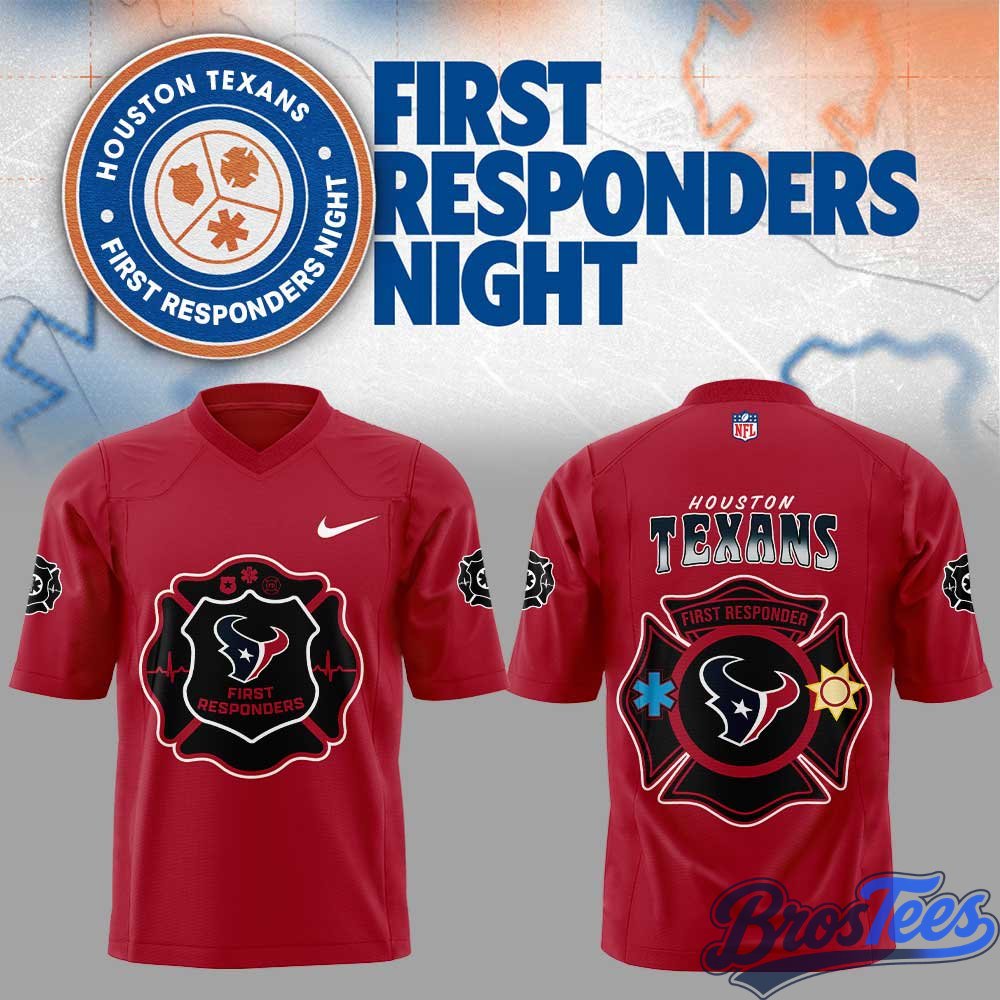 Houston Texans First Responders Night 2026 Football Jersey