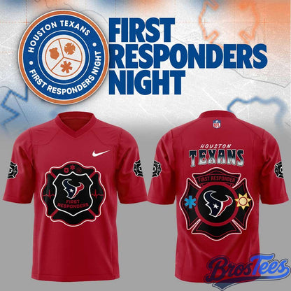Houston Texans First Responders Night 2026 Football Jersey