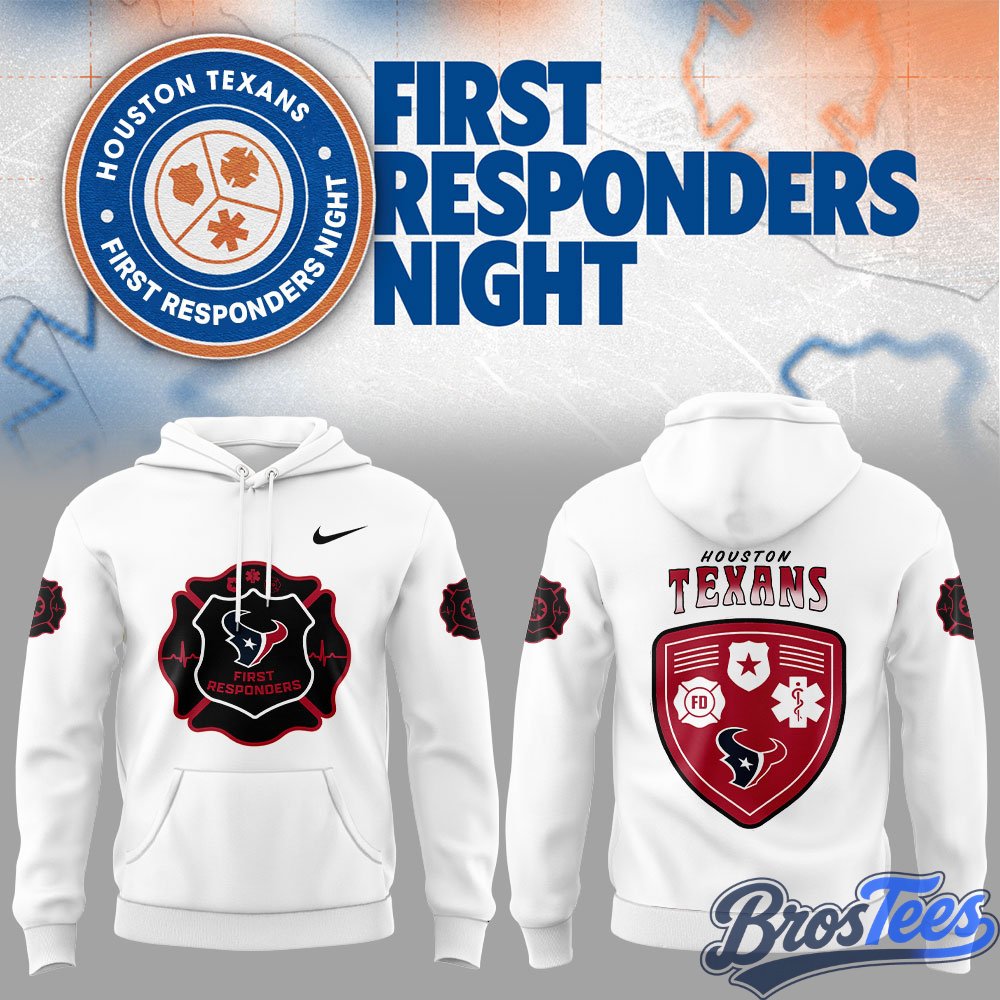 Houston Texans First Responders Night 2026 Hoodie