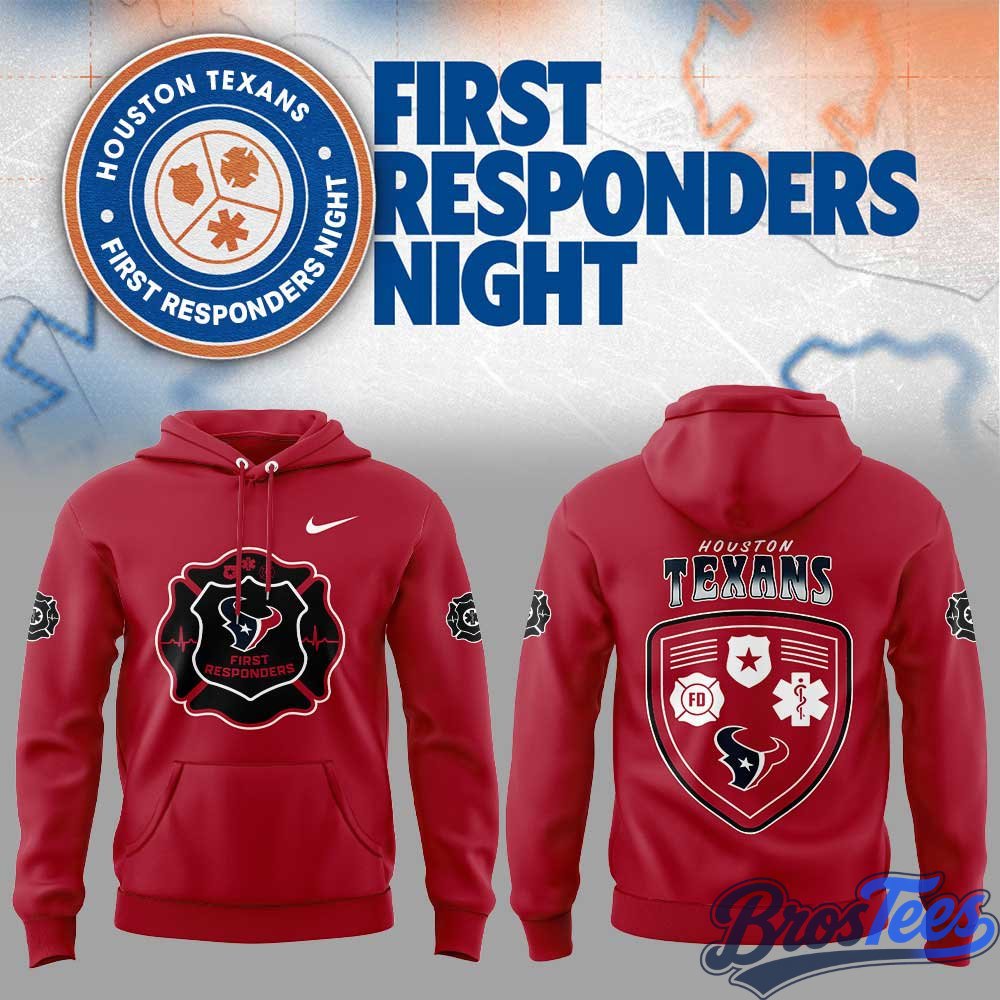 Houston Texans First Responders Night 2026 Hoodie