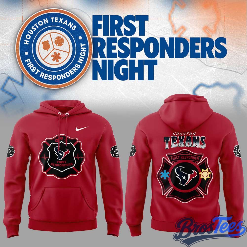 Houston Texans First Responders Night 2026 Hoodie