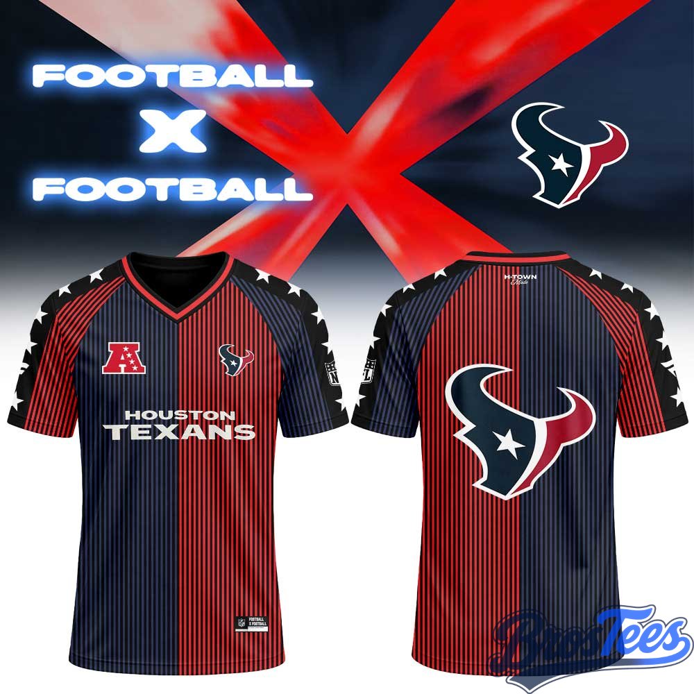 Houston Texans Football x Football Fan Top Jersey