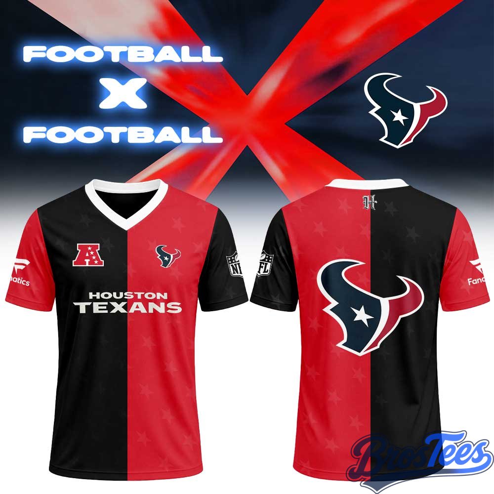 Houston Texans Football x Football Fan Top Jersey