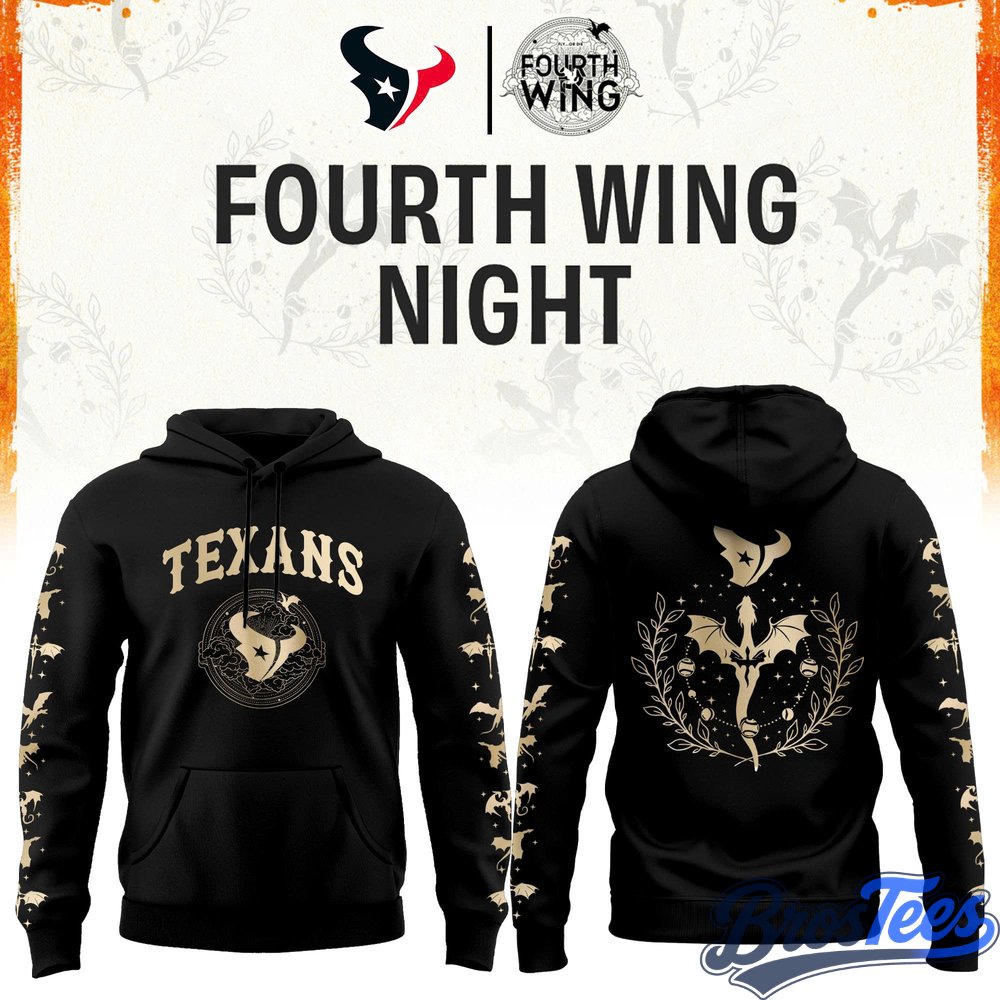 Houston Texans Fourth Wings Night Hoodie