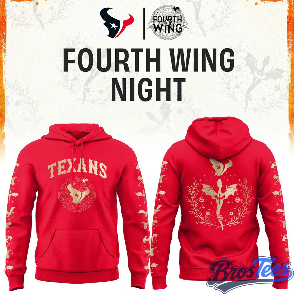Houston Texans Fourth Wings Night Hoodie