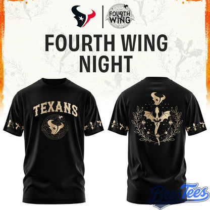 Houston Texans Fourth Wings Night T-Shirt