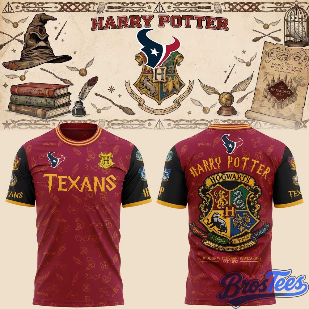 Houston Texans Harry Potter Night 2026 T-Shirt