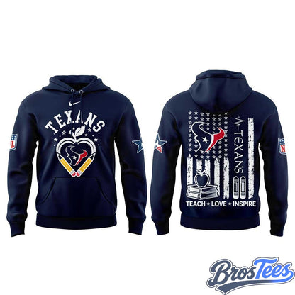 Houston Texans Teacher Appreciation 2026 Hoodie