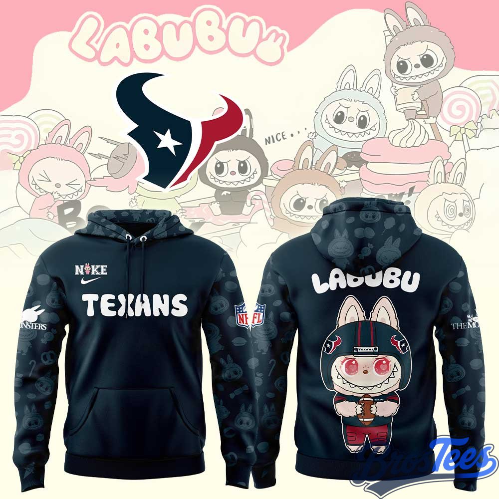 Houston Texans x Labubu Special Hoodie