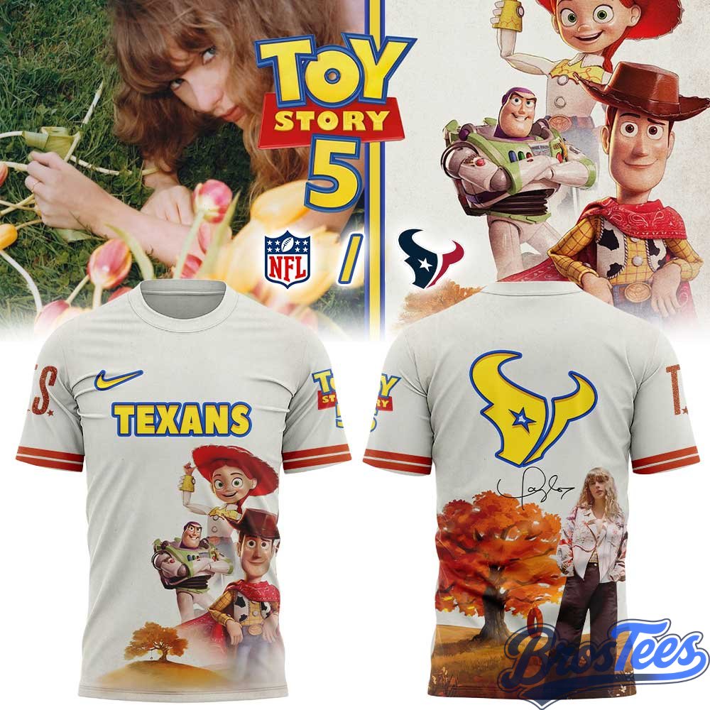 Houston Texans x Taylor Swift x ‘Toy Story 5’ Shirt