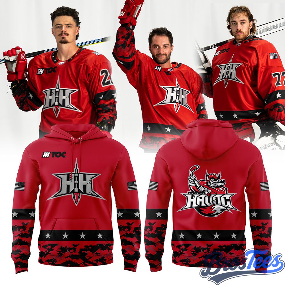 Huntsville Havoc Rockets’ Red Glare Hoodie