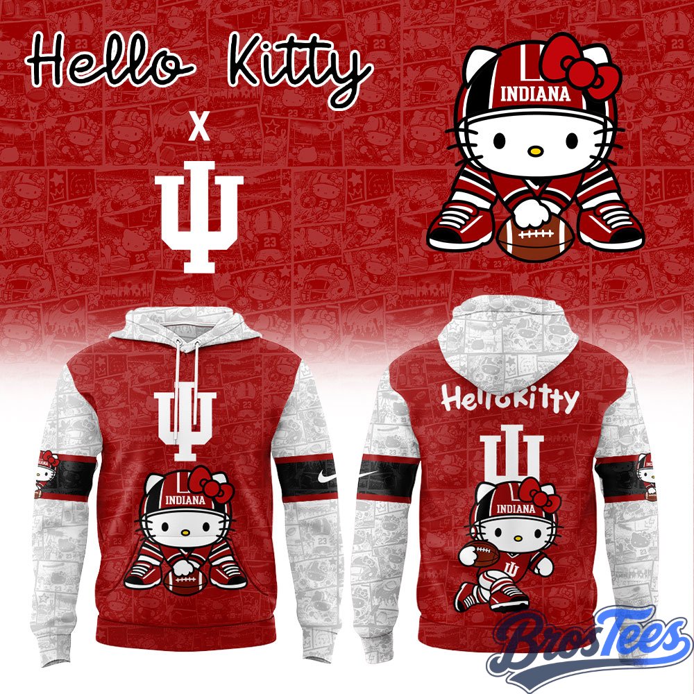 Indiana Hoosiers x Hello Kitty 2026 Limited Edition Hoodie