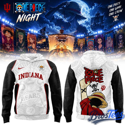 Indiana Hoosiers x One Piece Limited Edition Hoodie