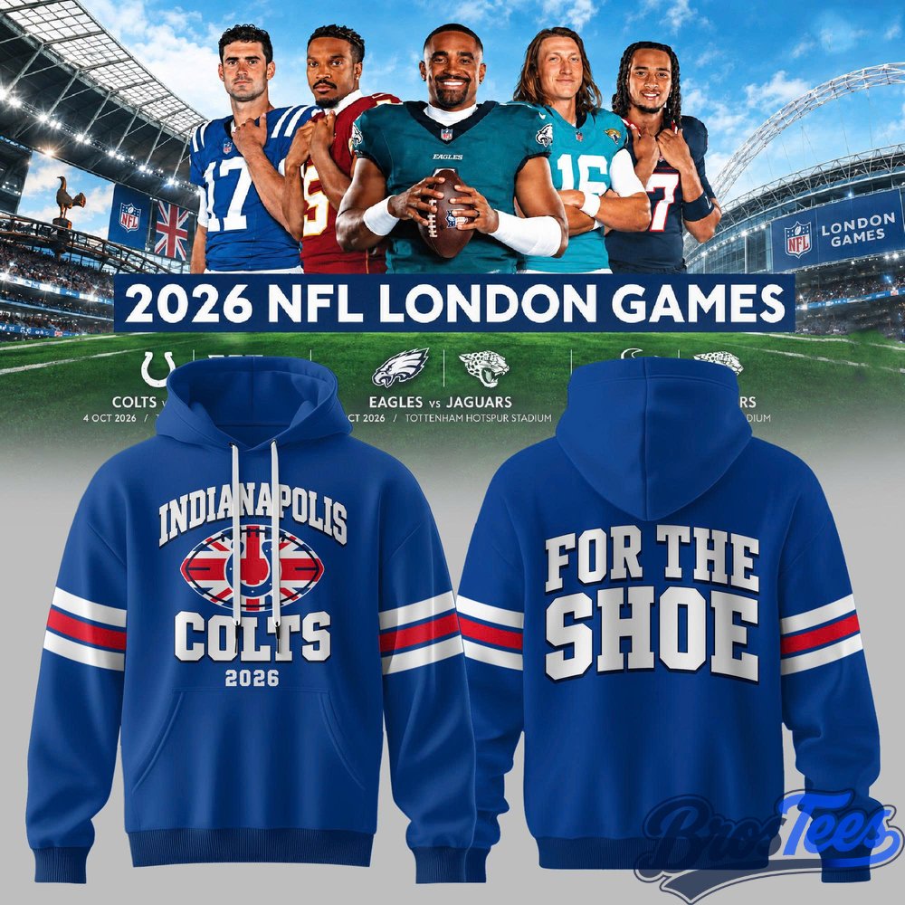 Indianapolis Colts NFL London Games 2026 Special Hoodie
