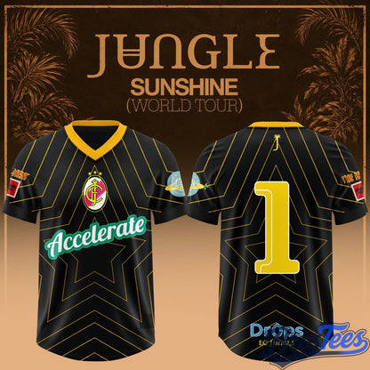 JUNGLE – SUNSHINE World Tour 2026 Exclusive Football Jersey