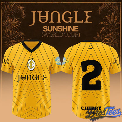 JUNGLE – SUNSHINE World Tour 2026 Exclusive Football Jersey