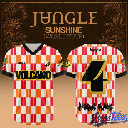 JUNGLE – SUNSHINE World Tour 2026 Exclusive Football Jersey