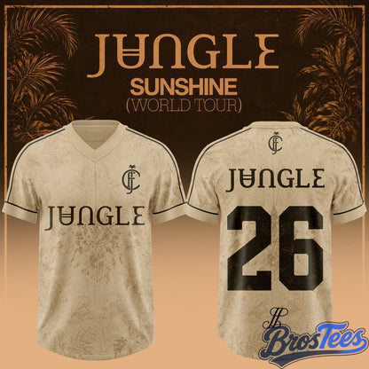 JUNGLE – SUNSHINE World Tour 2026 Exclusive Football Jersey