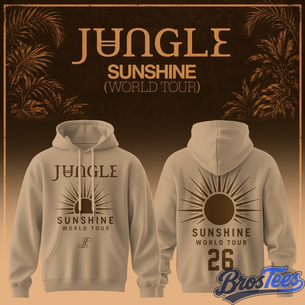 JUNGLE – SUNSHINE World Tour 2026 Limited Hoodie