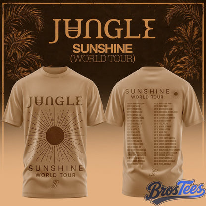 JUNGLE – SUNSHINE World Tour 2026 Limited T-Shirt