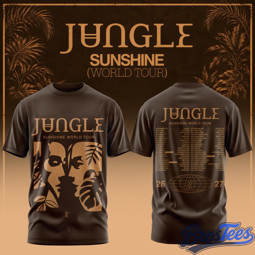 JUNGLE – SUNSHINE World Tour 2026 Limited T-Shirt