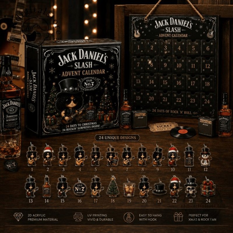 Jack Daniel's x Slash Christmas Advent Calendar 2026 Xmas Countdown