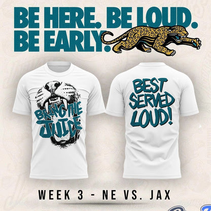 Jacksonville Jaguars Bring The Juice, Best Served Loud! Shirt