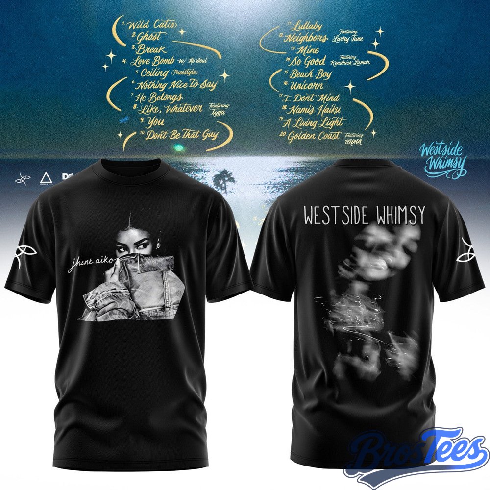 Jhené Aiko The Magic Hour Tour Premium Graphic 3D T-Shirt