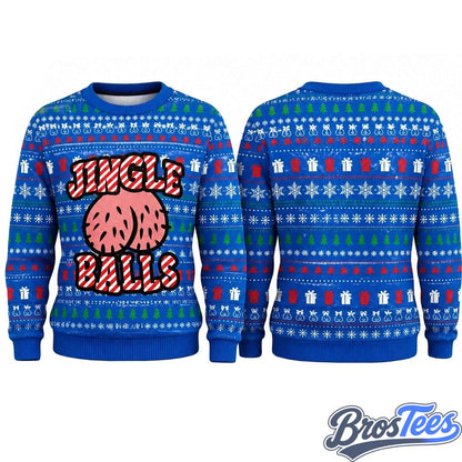 Jingle Balls Christmas 2026 Blue Ugly Sweater