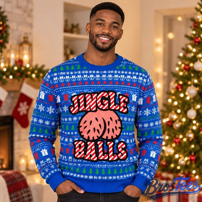 Jingle Balls Christmas 2026 Blue Ugly Sweater