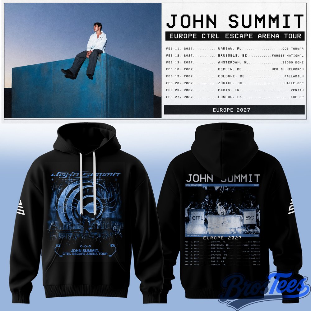 John Summit CTRL ESCAPE Europe 2027 Hoodie