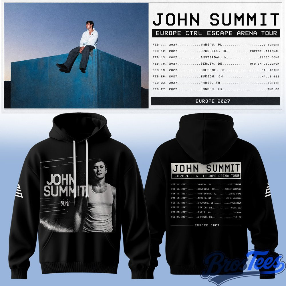 John Summit CTRL ESCAPE Europe 2027 Hoodie