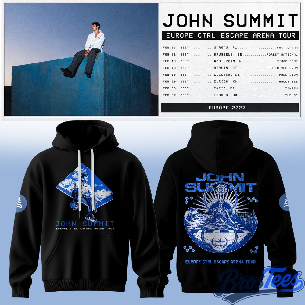 John Summit CTRL ESCAPE Europe 2027 Hoodie