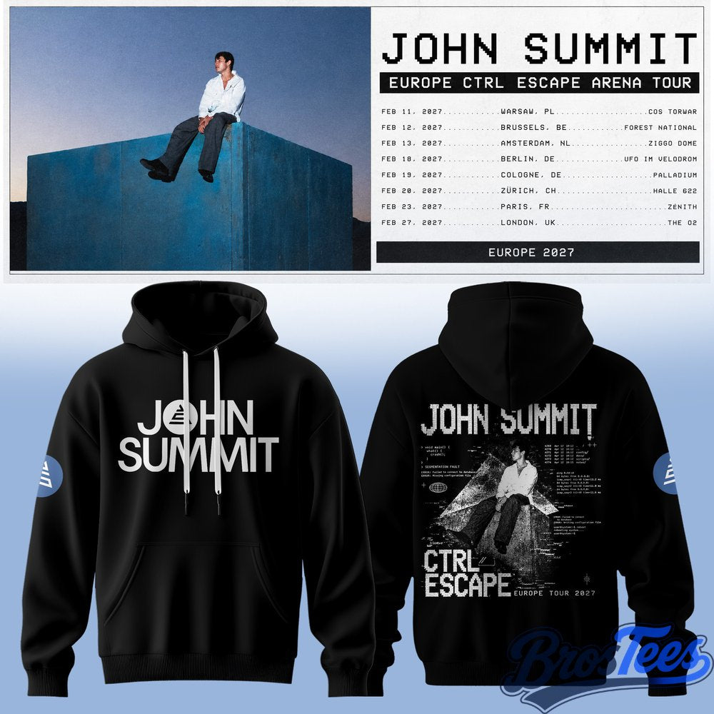 John Summit CTRL ESCAPE Europe 2027 Hoodie