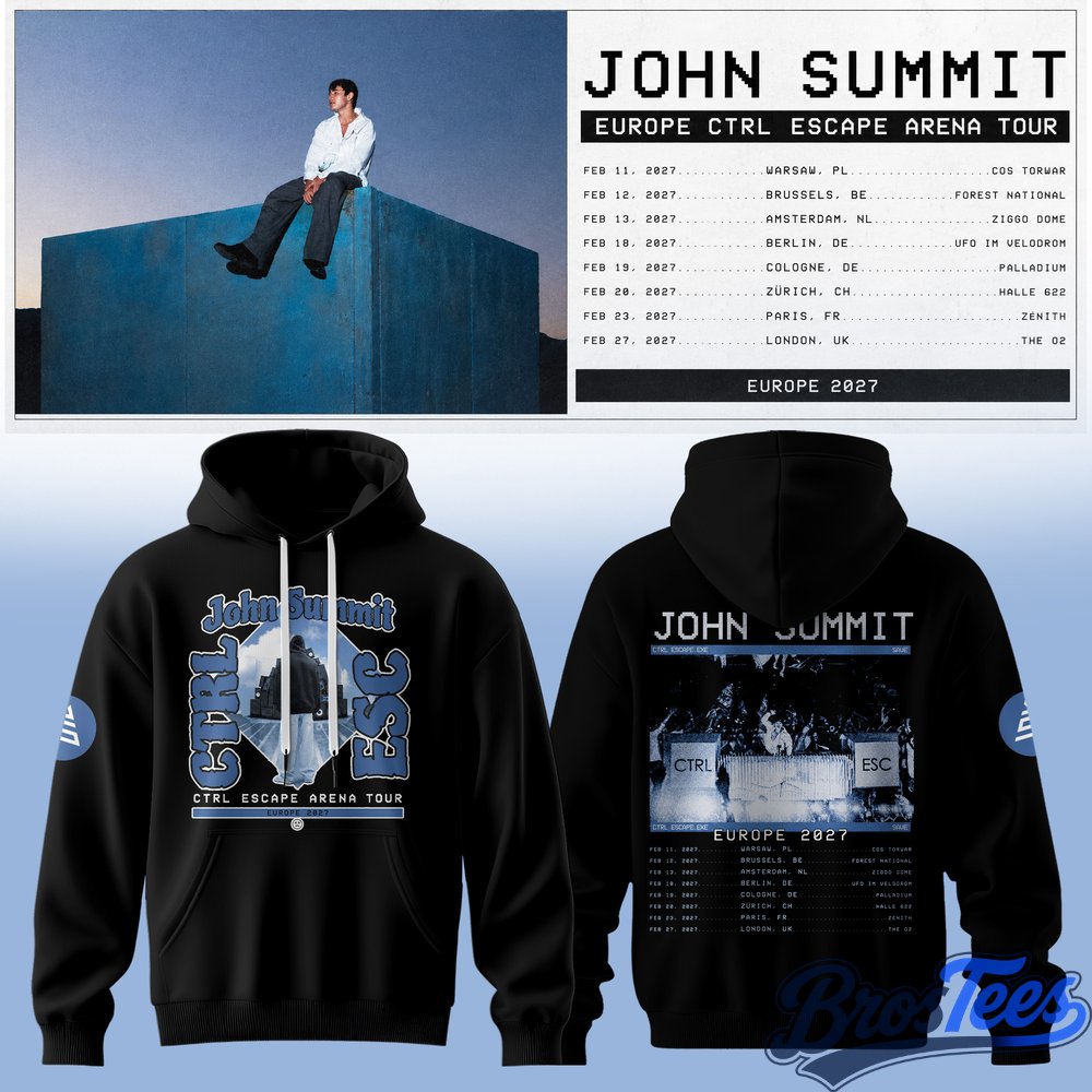 John Summit CTRL ESCAPE Europe 2027 Hoodie