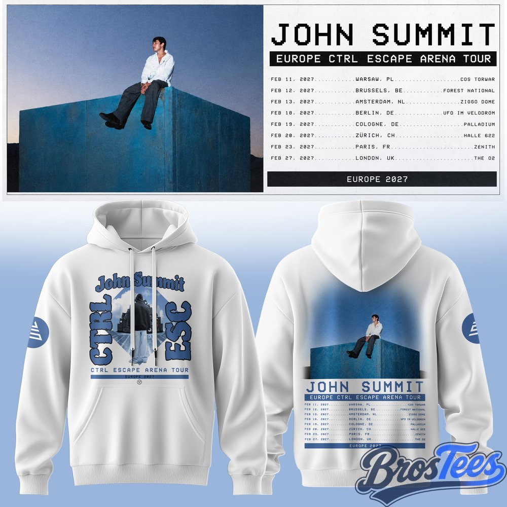 John Summit CTRL ESCAPE Europe 2027 Hoodie