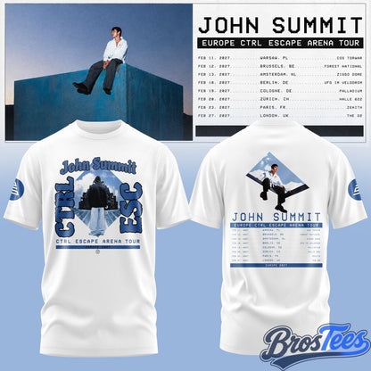 John Summit CTRL ESCAPE Europe 2027 T-Shirt