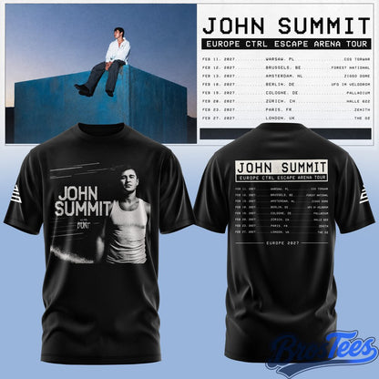 John Summit CTRL ESCAPE Europe 2027 T-Shirt
