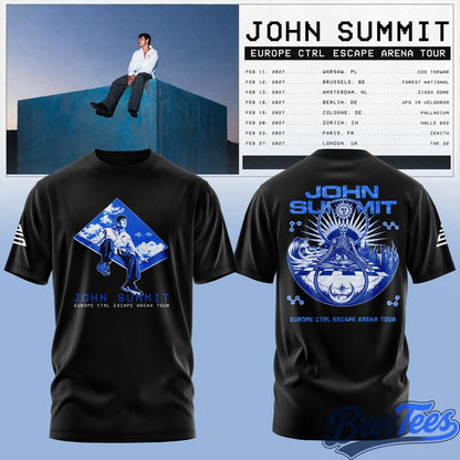 John Summit CTRL ESCAPE Europe 2027 T-Shirt