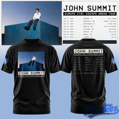 John Summit CTRL ESCAPE Europe 2027 T-Shirt