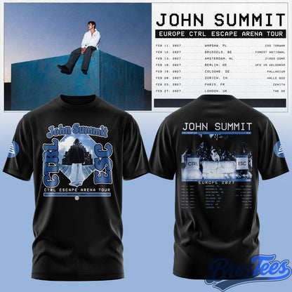 John Summit CTRL ESCAPE Europe 2027 T-Shirt