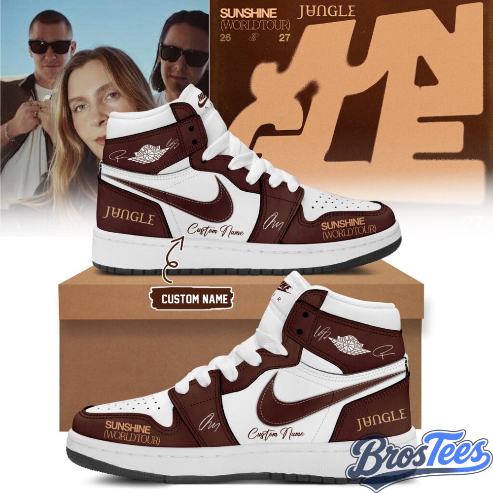 Jungle Sunshine World Tour 2026-27 Limited Edition Signature Custom AJ1 Shoes