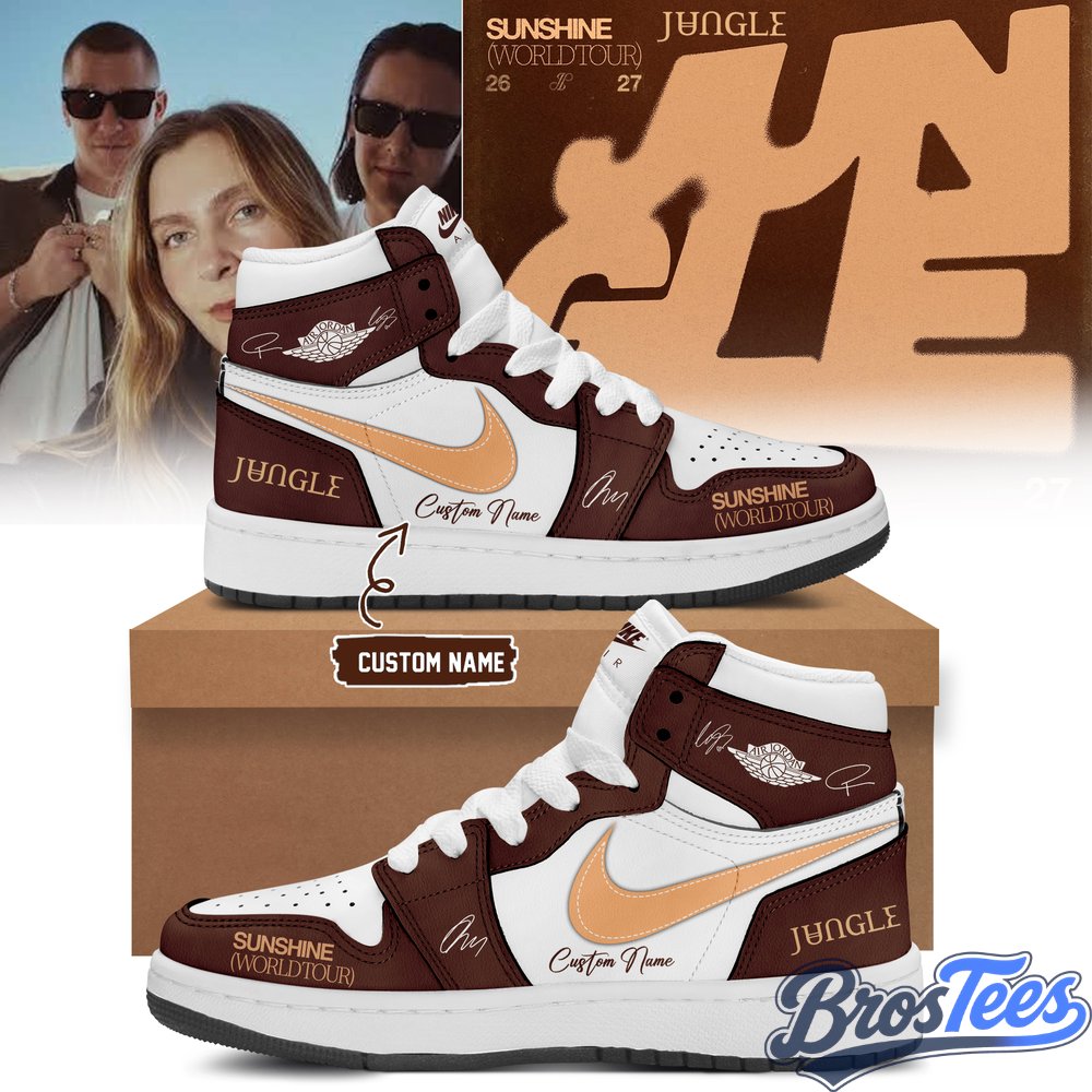 Jungle Sunshine World Tour 2026-27 Limited Edition Signature Custom AJ1 Shoes