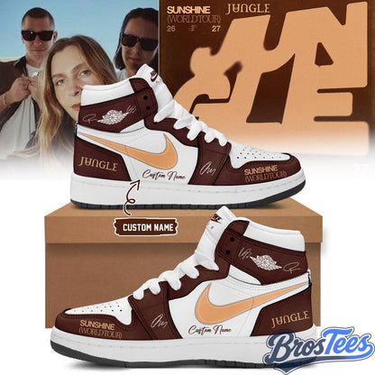Jungle Sunshine World Tour 2026-27 Limited Edition Signature Custom AJ1 Shoes