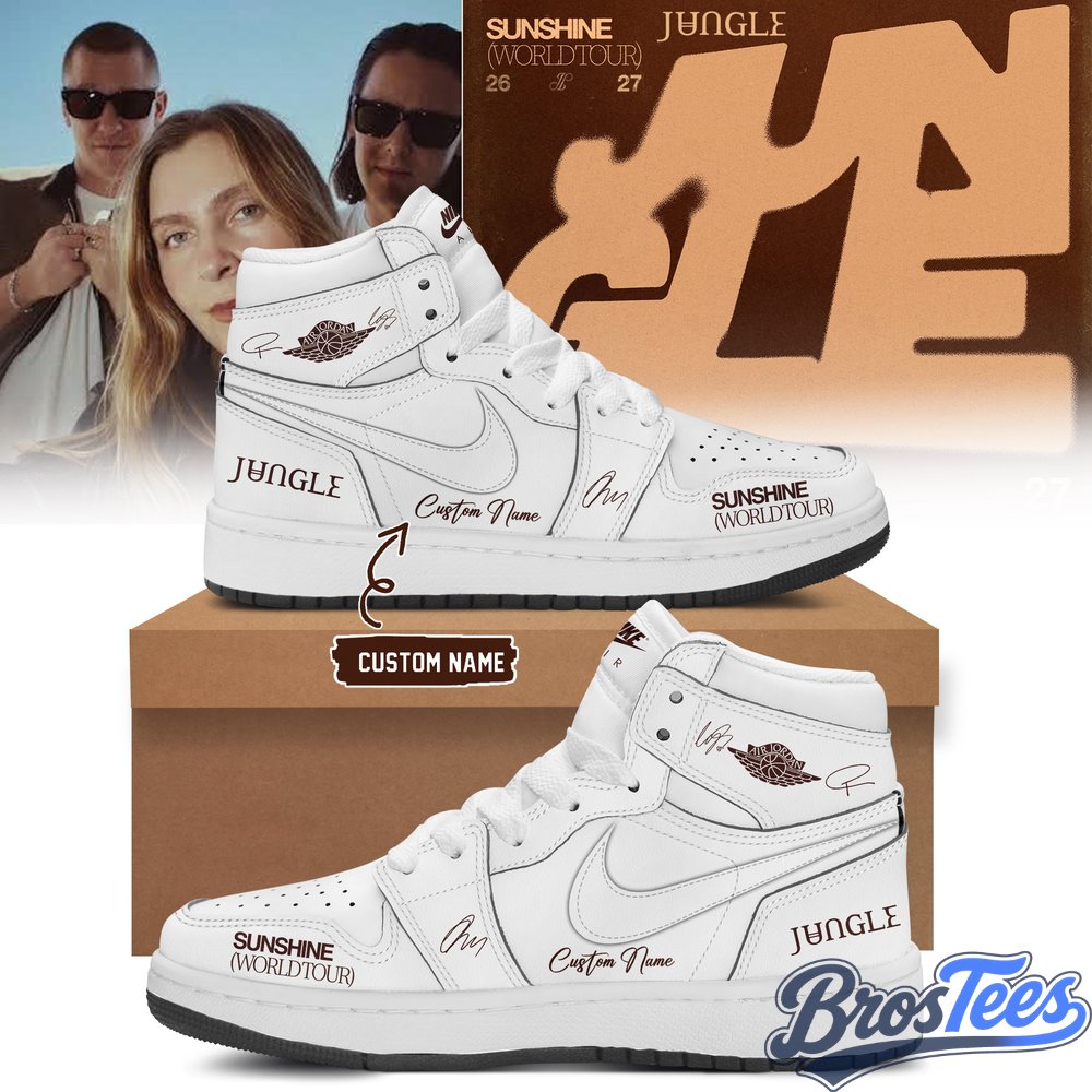 Jungle Sunshine World Tour 2026-27 Limited Edition Signature Custom AJ1 Shoes