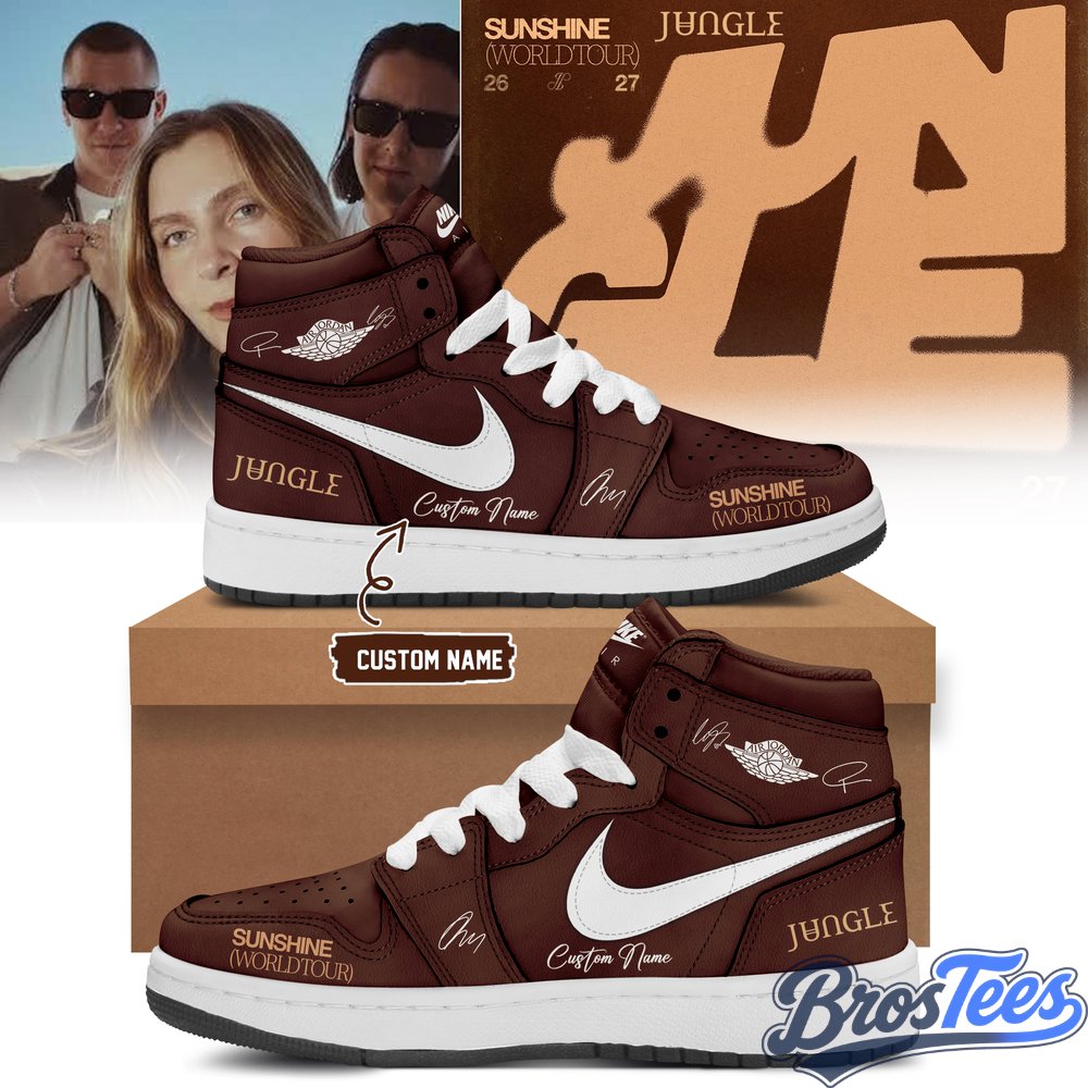 Jungle Sunshine World Tour 2026-27 Limited Edition Signature Custom AJ1 Shoes